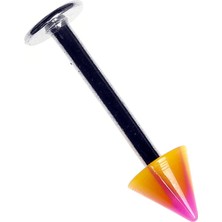 Kazan Hobi Rouge Labret Stud Çelik Spike Piercing TDGR00921