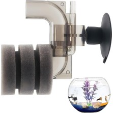 Kazan Hobi Aputue Küçük Akvaryum Filtresi, Dalgıç Köpük Filtre, Mini Akvaryum Sünger Filtresi, Sessiz Iç Akvaryum Filtresi, 0.5-5 Galon Küçük Balık Tankları Için, Tatlı ve Tuzlu Suya Uygun