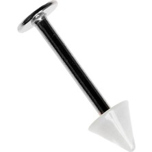 Kazan Hobi Rouge Moulin Labret Stud Çelik Spike Piercing TDGR00924