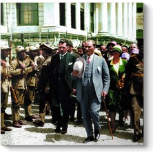 Kazan Hobi Atatürk Duvar Tablosu 70 x 70