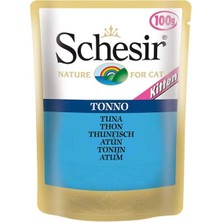 Kazan Hobi Schesir Kitten Ton Balıklı Yavru Kedi Konservesi 100 gr Pouch