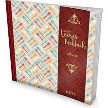 Kazan Hobi Gockler® Leeres Kochbuch: Ein Rezeptbuch Zum Selbstgestalten / Selberschreiben • Für 100 Lieblingsrezepte, Mit Register Uvm. • Designart „kochmuster“ • Softcover, Ca. 21 x 21 cm