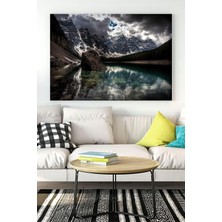 Kazan Hobi Postermanya (PSTER15773) Göl Manzara Kanvas Tablo 50 x 70