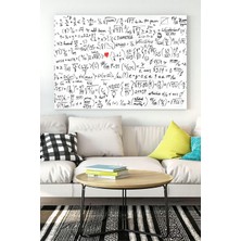 Kazan Hobi Postermanya (PSTER16035) Matematik Formüller Eğitim Kanvas Tablo 50 x 70