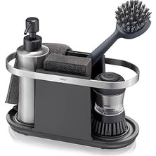 Kazan Hobi Gefu Smartline Lavabo Düzenleyici, Siyah, 50,4 x 3,6 x 3,5 cm