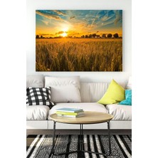 Kazan Hobi Postermanya (PSTER16125) Günbatımı Manzara Kanvas Tablo 40 x 60