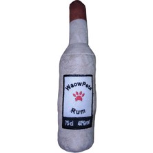 Kazan Hobi Waowpets Animal Products Bottle Toy, Köpek Oyuncağı, Kedi Oyuncağı, Peluş Oyuncak (Beyaz)