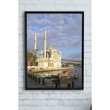 Kazan Hobi Postermanya (PSTER12904) Ortaköy Camii Çerçeveli Tablo (50X70CM)