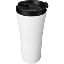 Kazan Hobi S-Link SL-TM1971A Mat Beyaz 500ML Iç 304 Dış 201 Paslanmaz Çelik Termos Kupa