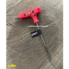 Dht Yuvarlak Baş Allen 3mm T Alyan Uzun Alyan Anahtar Crv Çelik 3mm Allen