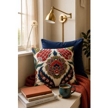 Bella Home Premium Goblen Nakış Kırlent Kılıf 40 cm x 40 cm - 1 Adet