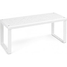 Kazan Hobi (1, White) - Ikea Varıera - 801.366.22 Half Shelf, Steel, White, 13 x 32 x 16 cm