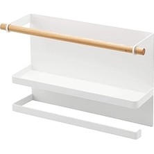Kazan Hobi Yamazakı Mutfak Rulosu Tutacağı, Beyaz, One Size
