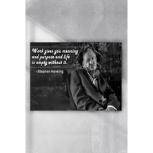 Kazan Hobi Postermanya (PSTER7152) Stephen Hawking Motivasyon Poster (30X40CM)
