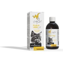 Kazan Hobi Whiteveterinay Kediler Için Deri ve Tüy Sağlığı Destekleyici B Vitamini Plus-B Liquid 100ML