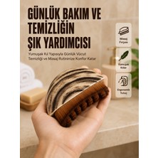Renas Store Banyo Masaj Fırçası Yumuşak Kıllı Ergonomik Vücut Temizleme Fırçası