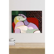 Kazan Hobi Postermanya (PSTER19011) The Dream - Rüya Pablo Picasso Sanatsal Kanvas Tablo 50 x 70