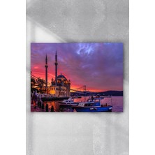 Kazan Hobi Postermanya (PSTER9106) Istanbul Boğazı Manzara Poster (80X115CM)