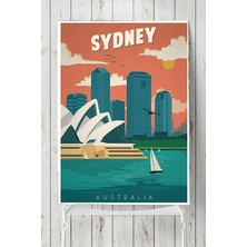 Kazan Hobi Postermanya (PSTER8302) Sidney Vintage Poster 80X115CM