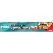 Kazan Hobi Smarter Yağlı Pişirme Kağıdı Hazır Kesilmiş 30 Adet (10 Adet x 3)
