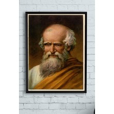 Kazan Hobi Postermanya (PSTER9857) Arşimet Bilimsel Çerçeveli Tablo (30 x 40CM)