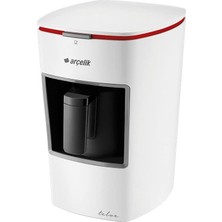 Kazan Hobi Arçelik K-3300 Beyaz Mini Telve Türk Kahve Makinesi - Beyaz