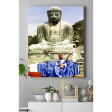 Kazan Hobi Postermanya (PSTER16410) Büyük Kamakura Kanvas Tablo 2 50 x 70