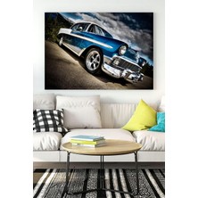 Kazan Hobi Postermanya (PSTER16660) Klasik Araba Kanvas Tablo 50 x 70