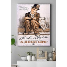 Kazan Hobi Postermanya (PSTER15866) A Dogs Life Hayvan Kanvas Tablo Film Afişi 21 x 30