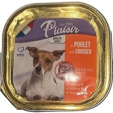 Kazan Hobi Plaisir 150GR Pate Tavuk Etli Yaş Köpek Maması