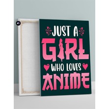 Kazan Hobi Postermanya (PSTER263) Motto Manga Anime Kanvas Tablo 50 x 70