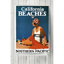 Kazan Hobi Postermanya (PSTER3323) California Vintage Manzara Posteri 80X115CM