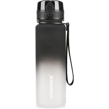 Kazan Hobi Uzspace Içecek Şişesi 500 ML/800 Ml/1 L/1,5 L, Sızdırmaz, Tritan ve Bpa Içermeyen Su Şişesi, Bisiklet, Fitness, Dış Mekan Için