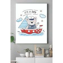 Kazan Hobi Postermanya (PSTER15233) Erkek Bebek Çocuk Odası Kanvas Tablo 40 x 60