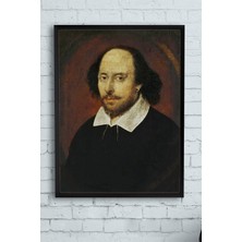 Kazan Hobi Postermanya (PSTER13243) Shakespeare Çerçeveli Tablo (50X70CM)