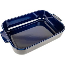Kazan Hobi Peugeot Appolia Dikdörtgen Fırın Kabı Mavi 36 cm