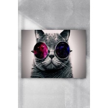 Kazan Hobi Postermanya (PSTER5412) Kedi Eğlenceli Mizahi Poster (40X60CM)