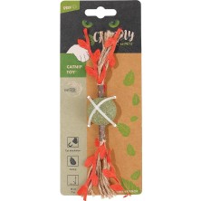 Kazan Hobi M-Pets Charmy Brancy Catnipli Kedi Oyuncağı Red