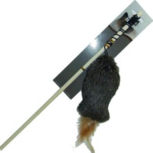 Kazan Hobi Beeztees Eastland 550524 Kedi Oltası, Kedi Otlu Oyuncak, Sap: 40CM, Peluş, 20X6