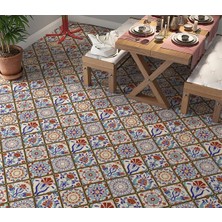 Kazan Hobi Stickerart Yer Kaplama Zemin Kaplama Folyosu 65X130 cm Turkish Style Vintage