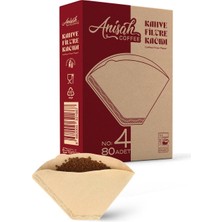 Kazan Hobi Anisah Coffee 80'li Filtre Kahve Kağıdı | Kokusuz | Kimyasalsız | Doğa Dostu | Yırtılmaz | Kokusuz Kimyasalsız Doğa Dostu Yırtılmaz