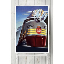 Kazan Hobi Postermanya (PSTER5277) Kanada Vintage Poster (90X130 Cm)