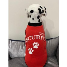 Kazan Hobi Yeni Sezon Köpek ve Kedi Kıyafeti - Kırmızı Security Xl Beden
