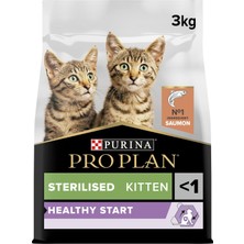 Kazan Hobi Pro Plan Sterilised Kısırlaştırılmış Yavru Kediler Için Kuru Mama 3 Kilogram