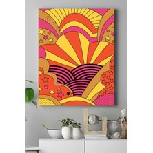 Kazan Hobi Postermanya (PSTER20492) Starry Cloud, Yıldız Psychedelic Indie Tarzı Kanvas Tablo 30 x 40