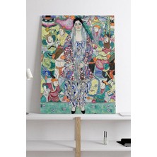 Kazan Hobi Postermanya (PSTER18975) Friederike Maria Beer Portresi - Klimt Sanatsal Kanvas Tablo 40 x 60