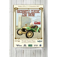 Kazan Hobi Postermanya (PSTER3278) Vintage Araba Posteri 50X70 cm