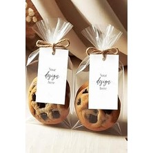 Kazan Hobi Beysüs 40LI Şeffaf Jelatin Çok Amaçlı Lokum Çerez Poşeti 8X21CM
