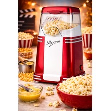 Kazan Hobi Thomax PM-1300-S Mısır Patlatma Makinesi Yağsız ve Sağlıklı Popcorn