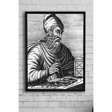 Kazan Hobi Postermanya (PSTER9863) Arşimet Bilimsel Çerçeveli Tablo 2 (30 x 40CM)